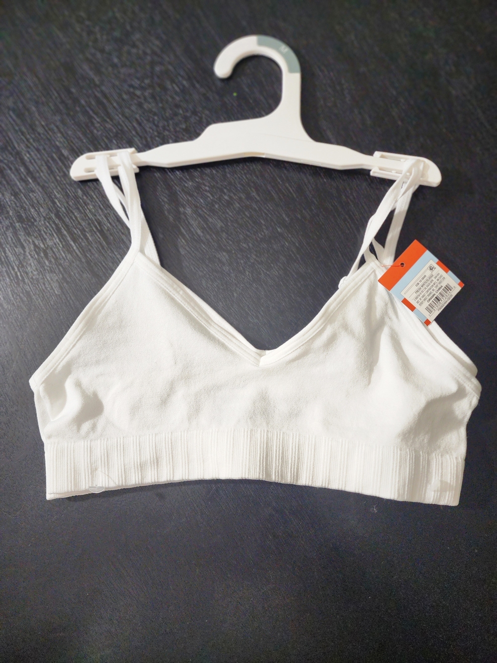 Cat & Jack Girls 2 Pack Medium White Seamless Bras
